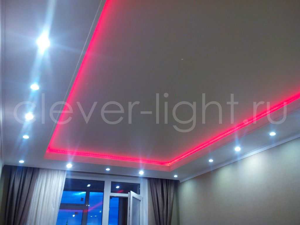 Выбор светодиодной ленты (как подобрать для основного освещения комнаты)