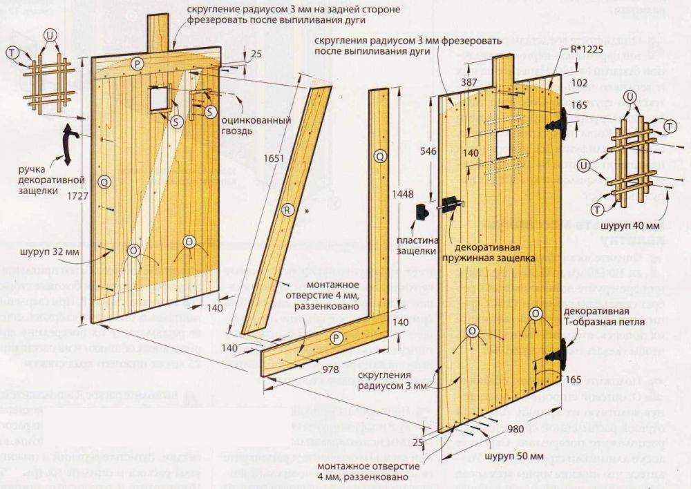 Изготовление дверей своими руками - пошаговая инструкция + советы и особенности работы