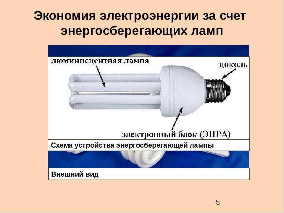 Принцип работы и схема подключения люминесцентной лампы