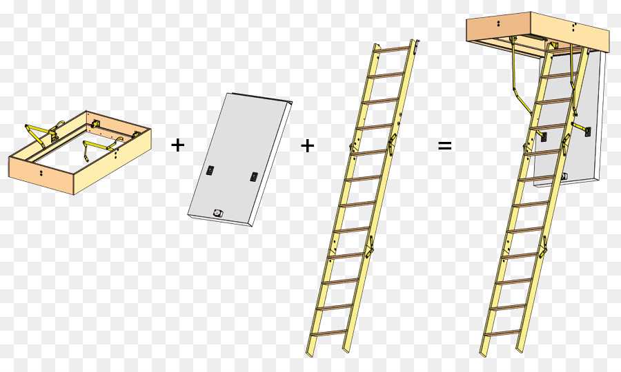 Обустройство лестницы на чердак своими руками: особенности складных и стационарных лестниц, устройство лестничного марша и крепление ступеней