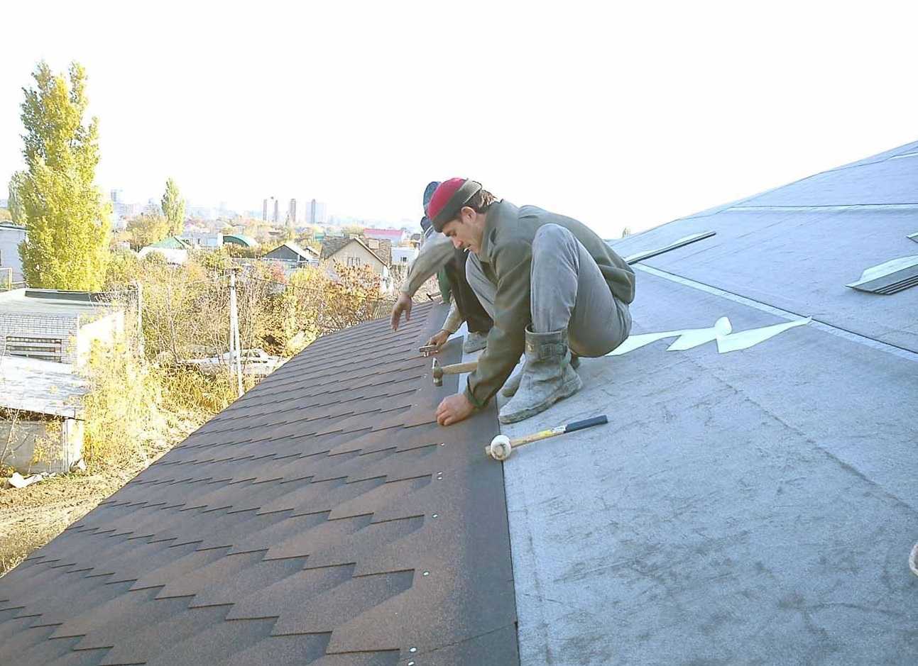 Как покрыть крышу с феном
